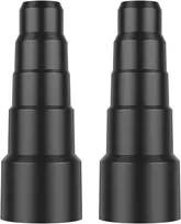 2 x žarnos adapteris, dulkių siurblio adapteris, siurbimo adapteris, universalus dulkių siurblio žarnos adapteris, skirtas prijungti prie dulkių siurblio žarnos 23 mm, 30 mm, 34 mm, 42 mm, 50 mm