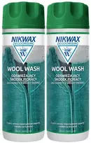Nikwax Wool Wash skystis vilnai ir merino vilnai skalbti ir valyti 2x300ml rinkinys 2vnt