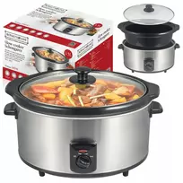 Garų puodas Royality Line Slow Cooker keramikinis puodas 3,5 l 240w Hot Pot Royalty Line
