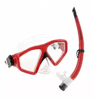 Aqua Lung Sport Aqualung snorkelingo rinkinys, raudonas, Os
