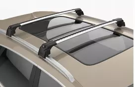 Skersiniai ant integruotų stogo bagažinės rėlingų Turtle Audi Q3 Audi Q5 Audi Q7