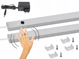 Presence Light Led Aqualed Led juosta po spintele, Led apšvietimas virtuvei, spintai, Bekontaktė, 2x 150cm
