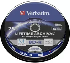 Blu-ray Verbatim Bd-r M-disc Archival M-disk c10