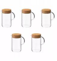 Ikea 365+ Dzbanas su kamšteliu, 1.5 l, bespalvis stiklas