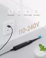 Kopbtboy Usb įkroviklis, skirtas Fairywill/bitvae/seago/demita/gloridea elektriniams dantų šepetėliams, Usb įkrovimo laidas elektriniam dantų šepetėliui, 99 cm ilgio