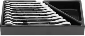 Gedore 1500 Es-7 R Kombinuotas raktų su terkšle rinkinys 1/3 Es įrankių modulyje
