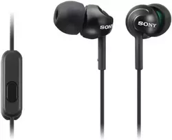 Sony Mdrex110apb.ce7 ausinės su giliu žemu dažniu, valdymu išmaniuoju telefonu ir mikrofonu - metallic juodas