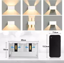 Celavy led sieninis šviestuvas vidaus lauko lempa lauko šviestuvas ip65 modernus lauko šviestuvas aukštyn žemyn lauko sieninis šviestuvas lauko apšvietimas reguliuojamas šviesos srautas miegamojo laiptinė balta