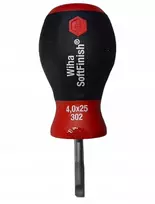 Wiha Atsuktuvas plokščias Softfinish 4,0 x 25 mm