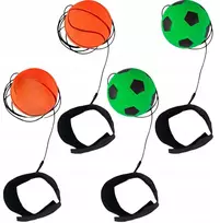 Elastingas kamuoliukas ant riešo, 4 vnt.