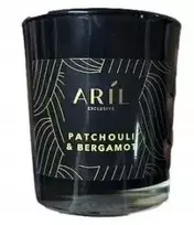 Aarikka Aril Patchouli Bergamot kvapioji žvakė stikle