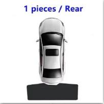 For Nissan Tiida C12 Hatchback 2011~2015 Car Mesh Sunshade Windshield UV Protection Side Window Privacy Curtain Auto Accessories 1pcs Rear