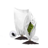 Non-woven Plant Cover With Zipper Tree Protecting Bag Blankets Frost Cloth  Outdoor Plant 2.5x2.5m
