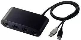 Jerilla Ngc valdiklio adapteris, skirtas Gamecube valdikliams, konverteris palaiko 4 Gc valdiklius, suderinamas su Nintendo Wii U/switch Konsole/pc
