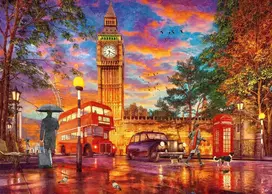Ravensburger Dėlionė 12000184 - Sunset in London - 1000 dalių dėlionė suaugusiems ir vaikams nuo 14 metų