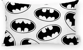 Belum Batman pagalvėlės užvalkalas Half Panama 100% organinės medvilnės pagalvėlės užvalkalas su paslėptu užtrauktuku, dydis: 30 x 50 cm
