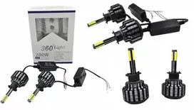 Led lemputės S6 H1 Sides 200w &play Csp 1to1 Ip68 Canbus Galingos