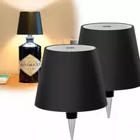 Belaidė Led lempa-kamštis buteliui, jutiklinė, pritemdoma