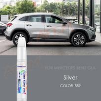 For Mercedes Benz GLA Car Touch Up Paint Scratch Removal Repair Paint, Car Paint Protection Clear Coat Pen Mountain Grey Silver  859-YKRNGI