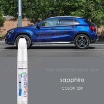 For Mercedes Benz GLA Car Touch Up Paint Scratch Removal Repair Paint, Car Paint Protection Clear Coat Pen Mountain Grey sapphire 359-YKRNGI
