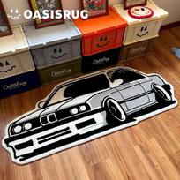 VIKAMA Trendy Car Carpet Comfortable And Soft Home Decoration Personality Creative Footrest Gaming Room Bedside Blanket 40x120cm 16x47inch