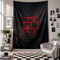 Rammstein Wall Tapestry Home Decor Wall Hanging Cloth for Bedroom Living Room Background 100cmx150cm