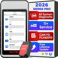 Autel Scanner MaxiDIAG MD906 PRO MD906PRO All System Diagnostic Tool Upgrade of MD808Pro OBD Scanner CAN FD Lifetime Free Update