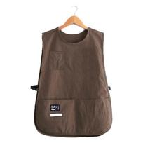 Waterproof Stain-Resistant Apron Nylon Vest Style Breathable Sleeved Apron Anti Dirty Multipurpose Kitchen Aprons