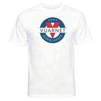 Vuarnet France Sunglasses Circle Logo Graphic T-Shirt L balta