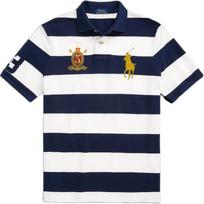 Polo Ralph Lauren SS24 Polo Shirt Men's Dark Blue MNPOKNI1N822951-410 XS white