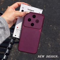 Elegant Faux Leather Cover for TECNO SPARK 30C 4G 30 Shiny Plated Edge & Large Lens Design Case SPARK 30 4G