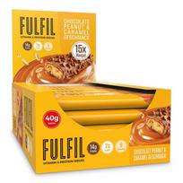 Fulfil Vitamin & Protein Bar Chocolate Peanut Caramel 40G X 15 Pieces