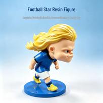 Haaland Norway Team World Cup Funny Football Doll Ornament