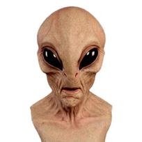 Halloween Alien Mask Scary Latex Mask Full Head Mask For Halloween Costume Party Prop