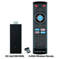 WESOPRO Android TV Stick G2 Lite Smart IPTV Dongle 1GB RAM 8GB ROM 2.4GHz 5.0GHz Wifi 4K Decoding Streaming Media VS Fire Stick