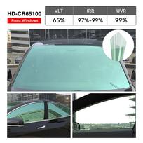1mX3m Nano Ceramic Sun Solar Car Front Window Tint Windshield Film Anti-glare UV Protection High Quality Glass Sticker IR50100