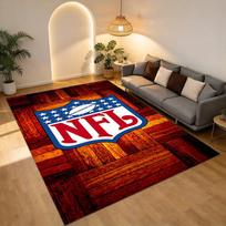Nfl Shield Living Room Nonslip Area Rug Soft Carpet For Bedroom Game Playroom Sofa Office Home Decor Doormat Christmas Gift C1022 40cmx60cm