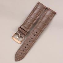 Genuine Alligator Leather Watch Strap for Omega Watch Custom Logo 19mm 20mm 21mm 22mm Crocodile Leather Waterproof Watch Band 18mm gray