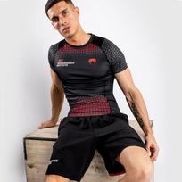 Venom Compression Shirt Men Quick Dry Stretch Short Sleeve MMA Training Boxing Jiu-Jitsu Fitness XXXXL brown
