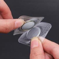 Single-Sided PVC Magnetic Buckle for Clothing and Luggage 18*2mm Pair