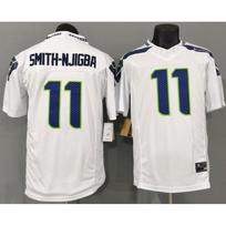 3rd Gen Seattle Seahawks 11 White Regular Fit Short Sleeve T-Shirt Sports Casual Wear 3XL