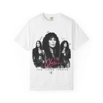 Vintage Cher Rock Icon Portrait T-Shirt | Retro Band Tee S black