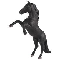 Realistic Black Horse Figurine Gifts for Animal Lovers 4x6 Inch Pony Figurine Horse Desk Decorations for Home Office Decoration