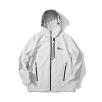 Jack Wolfskin City Outdoor Collection Windbreaker Jacket Men's 5118597 L white