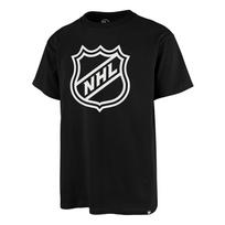 NHL Shield White Logo '47 Echo NHL T-Shirt Black L