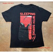 Sleeping With Sirens How It Feels to Be LosT T Shirt Black S 5XL 1G0187 vintage Washed Slightly designer clothes Soft Unisex S pink
