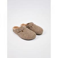 BoSabo Men S Wool Clog Beige 45 gray