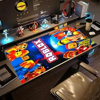 Roblox Large Mouse Pad Desk Mat Office Mouse Mats Non-Slip Rubber Base Perfect Gift for Gamers And Professionals 30cmx80cm