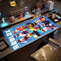 Roblox Large Mouse Pad Desk Mat Office Mouse Mats Non-Slip Rubber Base Perfect Gift for Gamers And Professionals 50cmx100cm