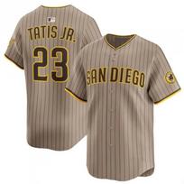 San Diego Padres 23 Tatis Jr. Baseball Jersey Mens Embroidered Training Game Uniform Multiple Sizes M